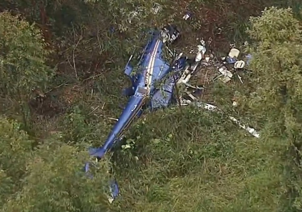 Menina sobrevivente de acidente de helicóptero deve ter alta hoje