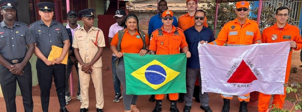 Corpo de Bombeiros de Minas Gerais integra missão humanitária na Guiana